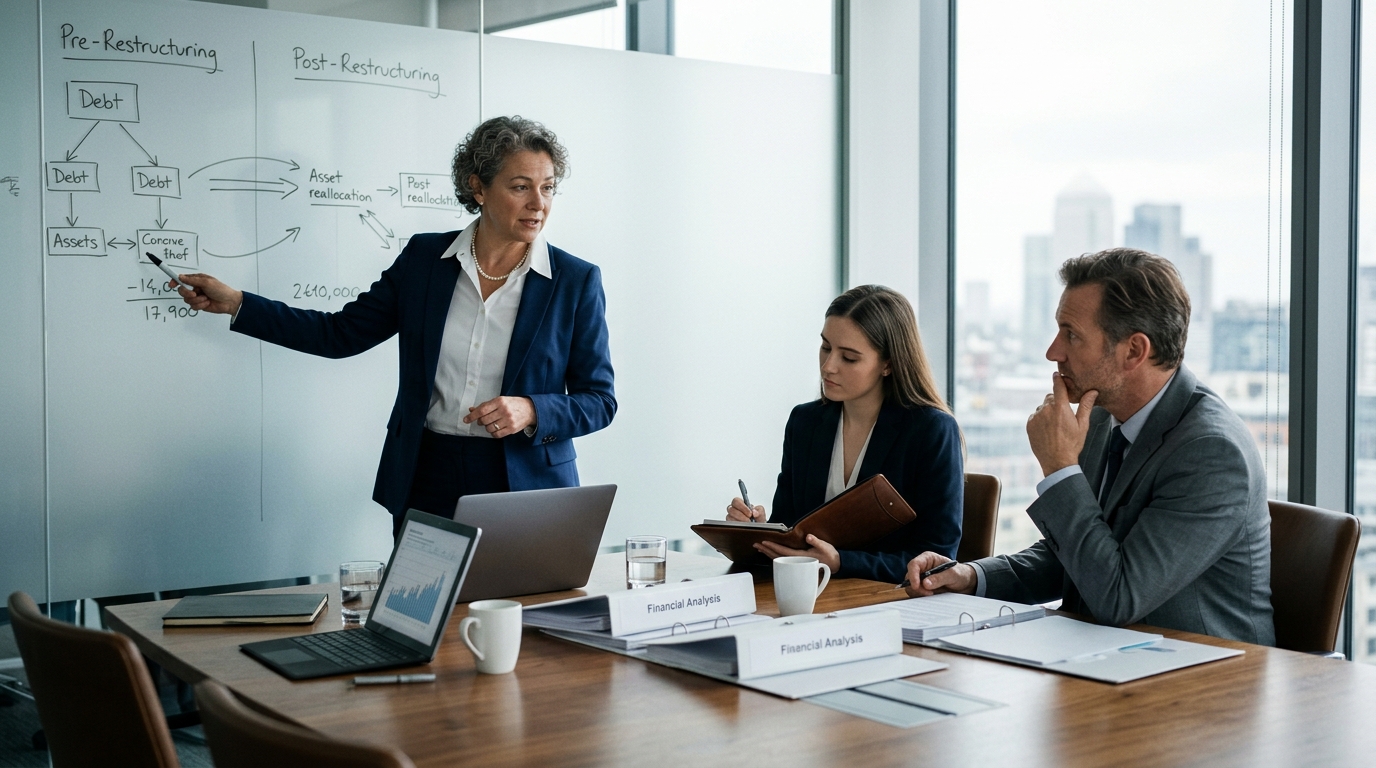 Le rôle du conseil aux entreprises dans la restructuration financière