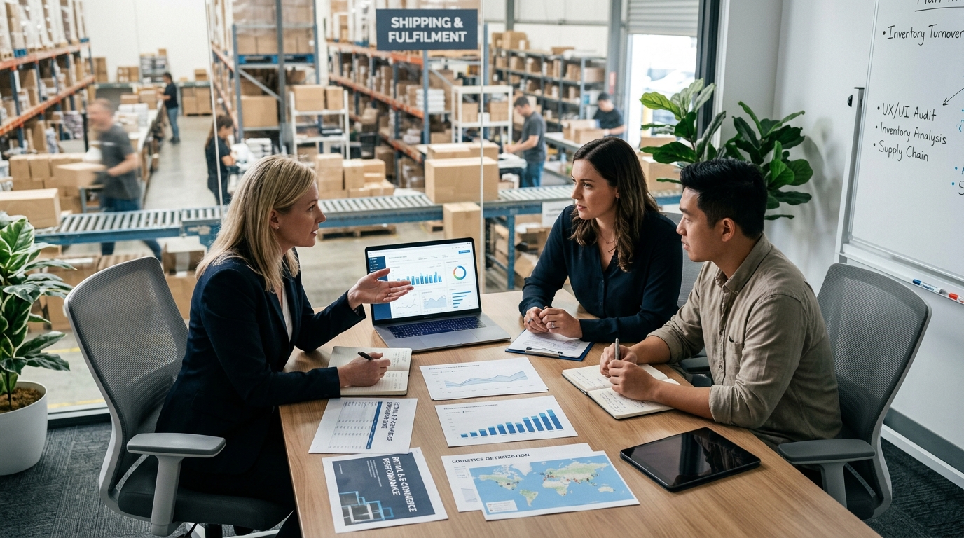 Le conseil aux entreprises dans le commerce de détail et l'e-commerce